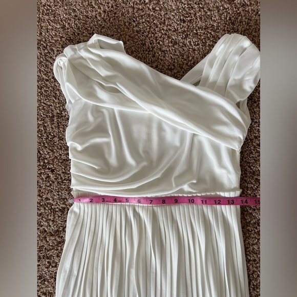 Brand new, Greek steely dress, evening , wedding , white, high waist dress! - Picture 6 of 8
